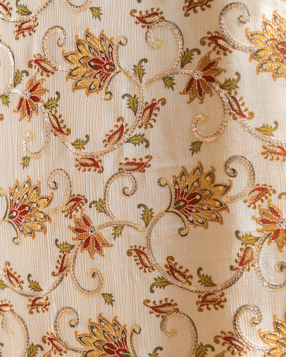 Ivory Zardozi Suit