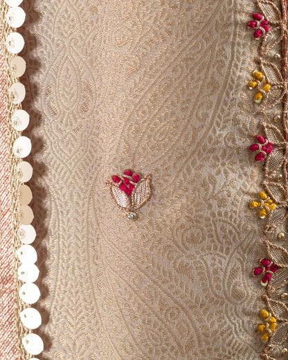 Ivory Silk Suit