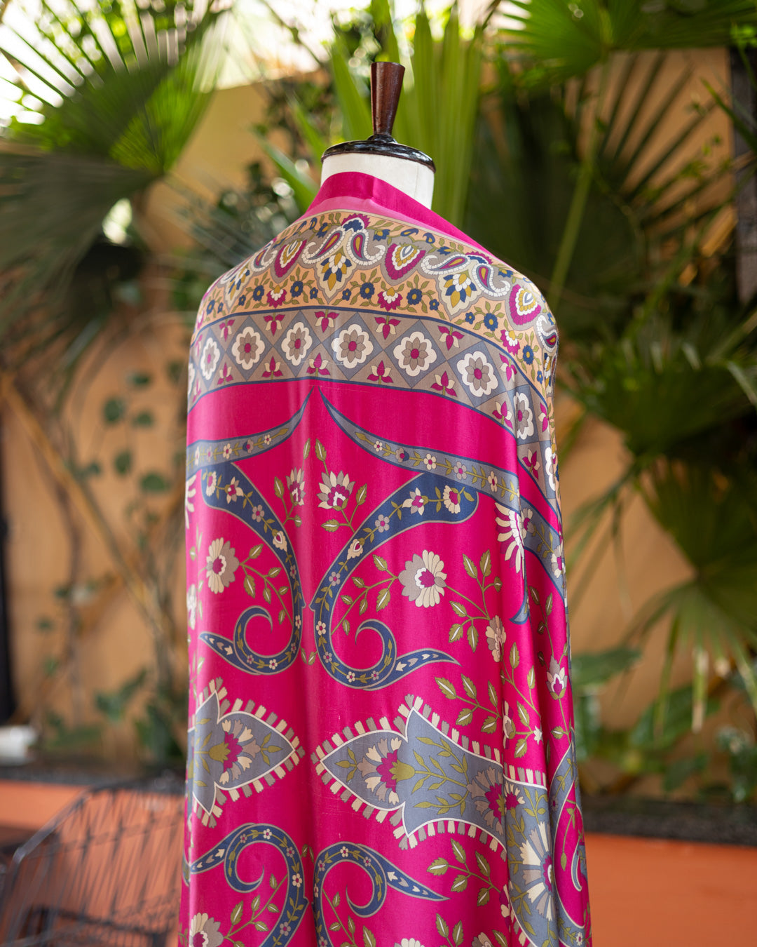 Modal Silk Suit (Pink/Lotus)