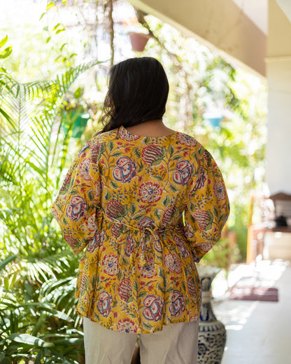 Cotton blockprint top-2
