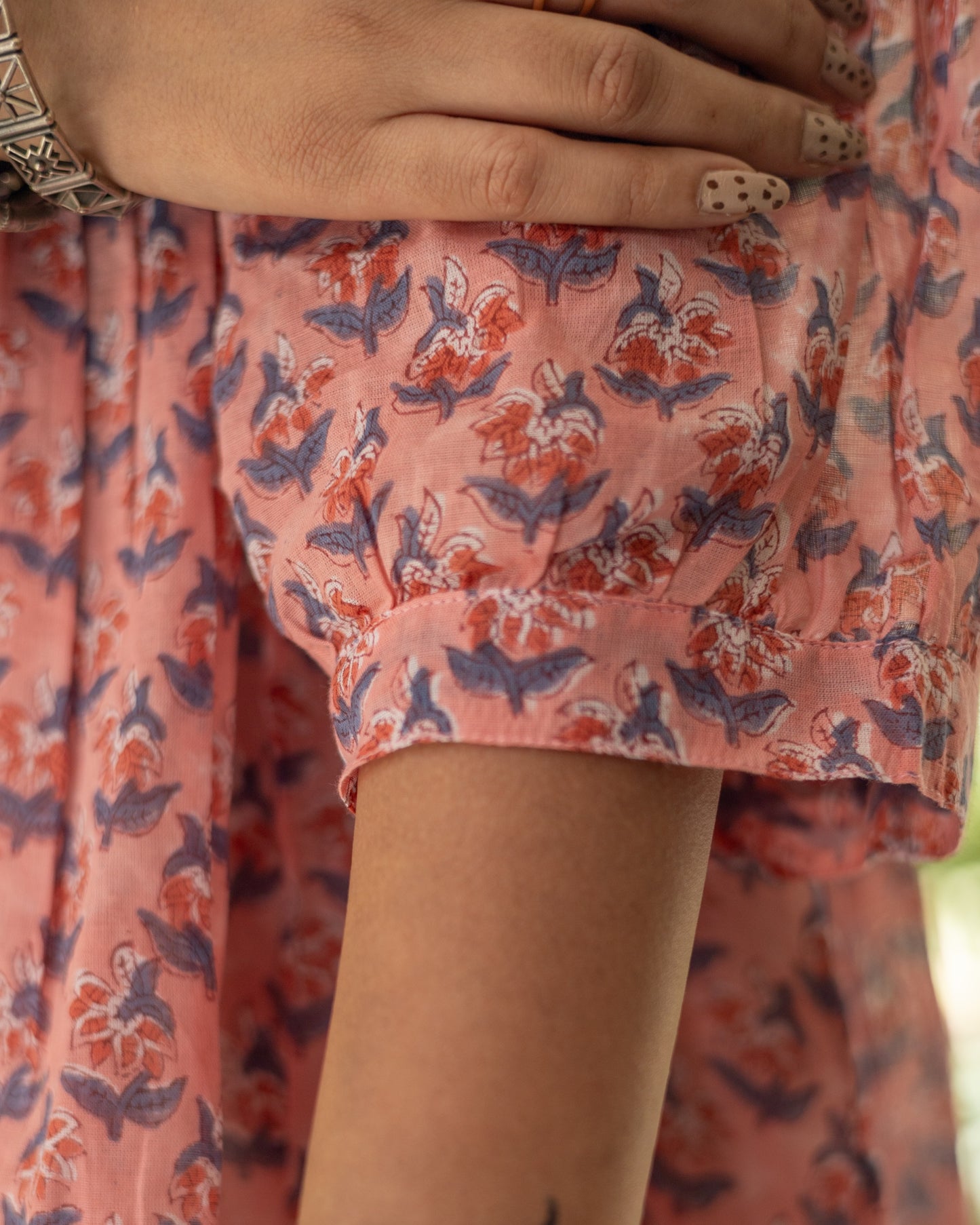 Cotton blockprint top-3
