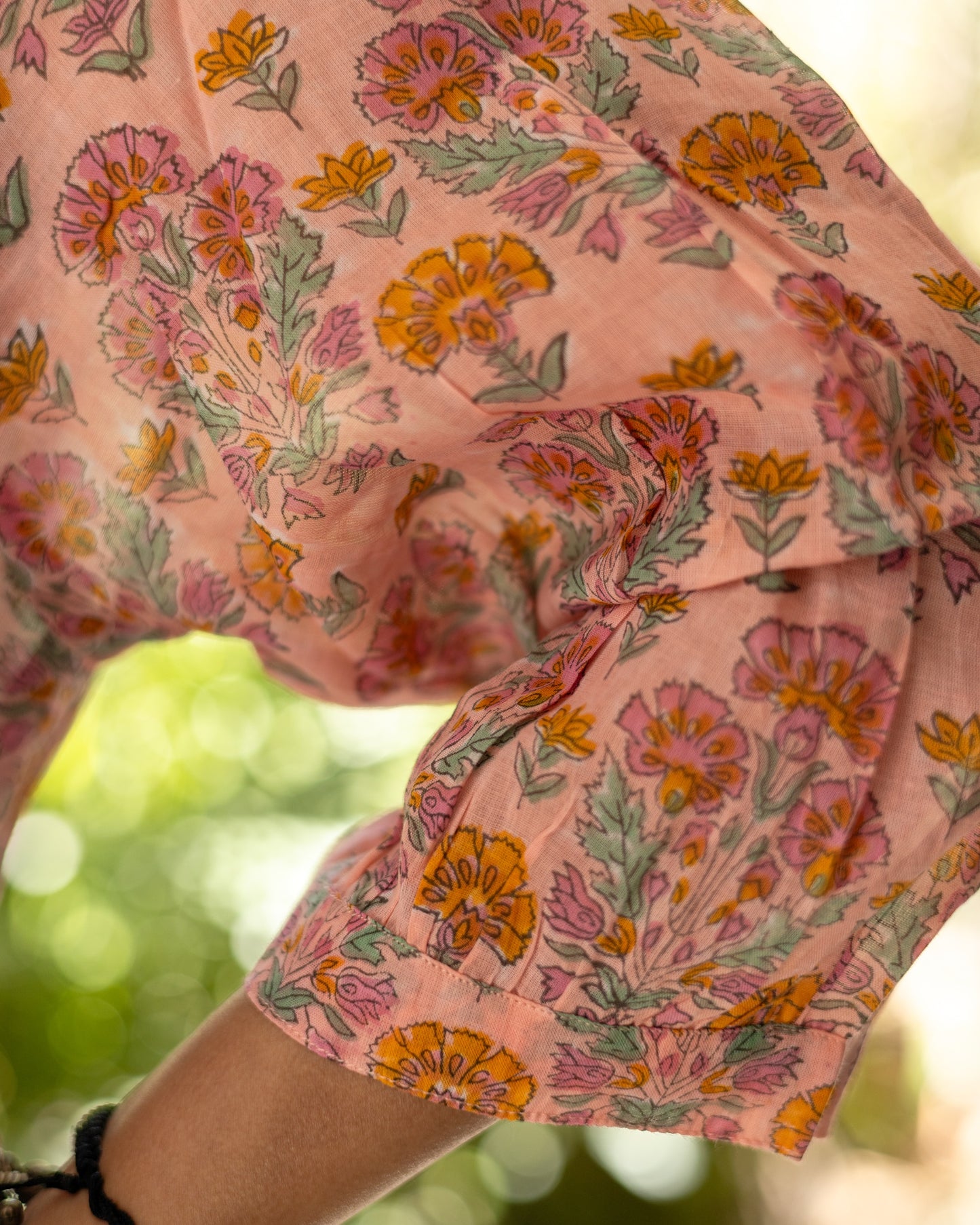 Cotton blockprint top-1