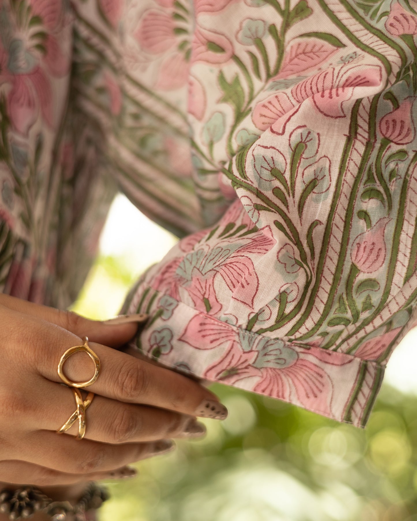 Cotton blockprint top-4